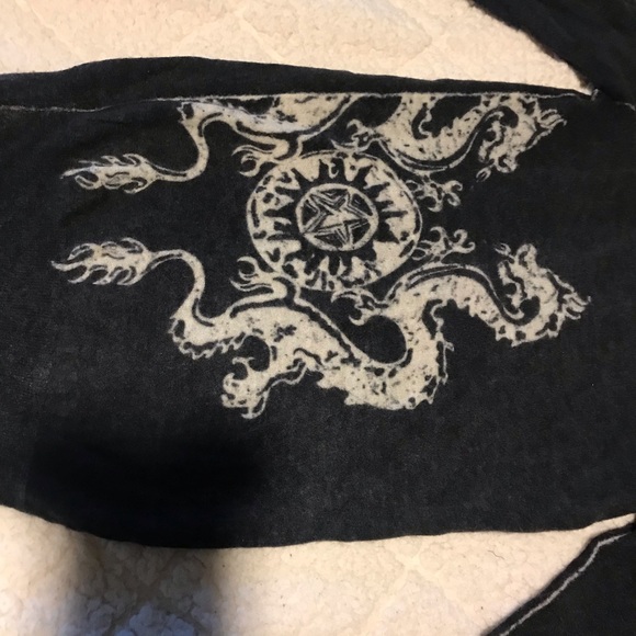 We the Free Cashmere Gray Dragon Sweater Sz X-Small - Picture 5 of 6